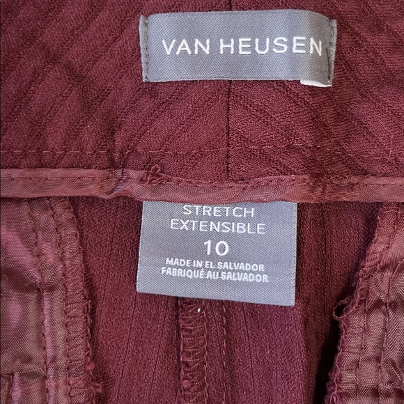 Van Heusen Ankle Stretch Trouser Pant - Picture 3 of 8